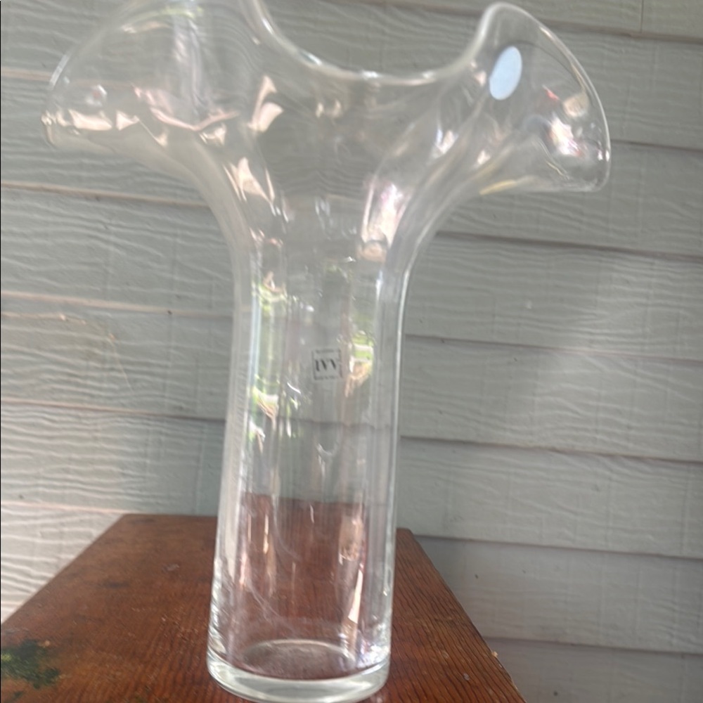 Elegant IVV SELEZIONE MOUTH BLOWN Vase Made in Italy 🇮🇹